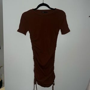 Zara Tie Up Mini Dress